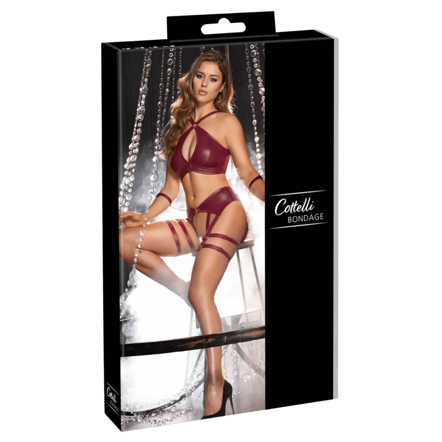 Packaging ensemble BDSM bordeaux Cotelli Bondage luxe – Oh My God’Z