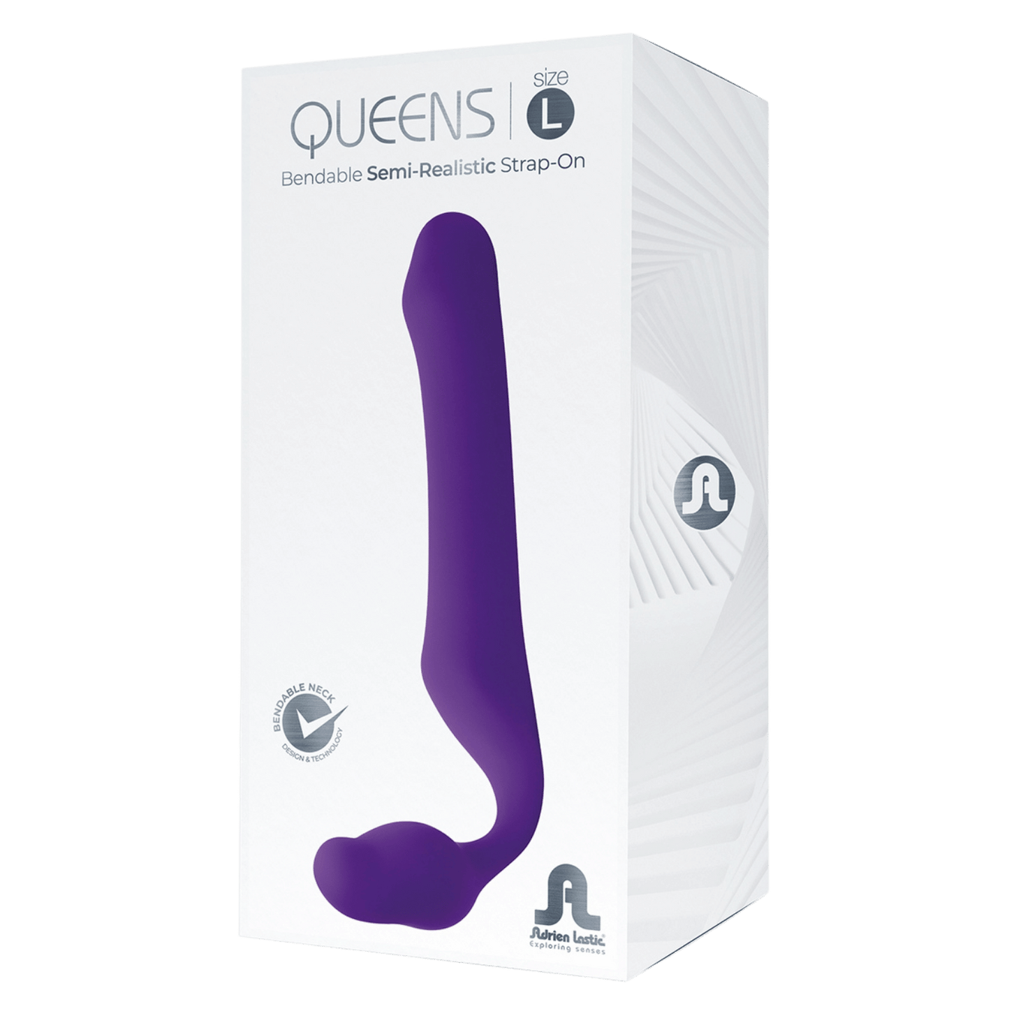 Gode Queens Adrien Lastic taille L, coffret élégant et design semi-réaliste – Oh My God’Z