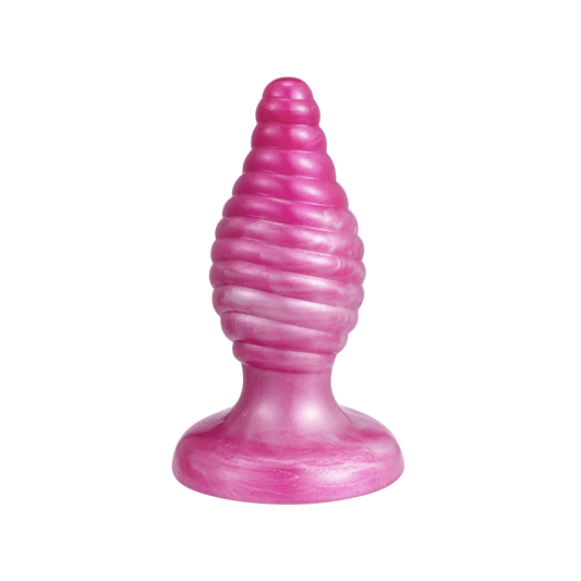 Plug anal M Fantasy Collection SilexD rose texturé, design sensoriel – Oh My God’Z
