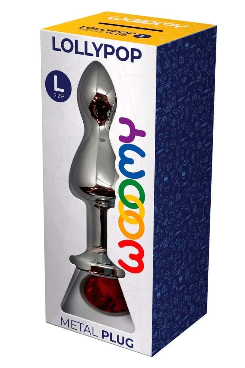 Plug bijou Lollypop L - Wooomy - Oh My God'Z - sextoys - plug - anal
