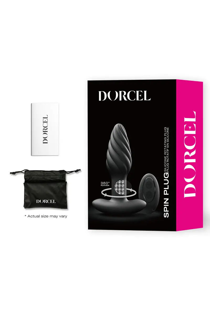 Plug anal rotatif Spin Plug - Dorcel - Oh My God'Z - sextoys