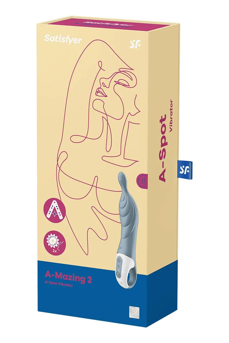 Vibromasseur A-Mazing 2 - Satisfyer - Oh My God'Z - sextoys