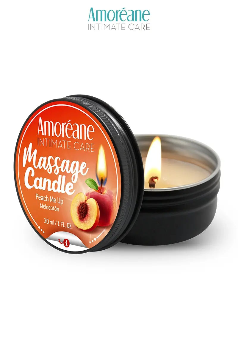 Bougie de massage - Pêche - Oh My God'Z