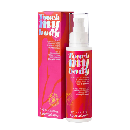 Touch My Body fluide massage et lubrifiant cerisier -  Oh My God'Z