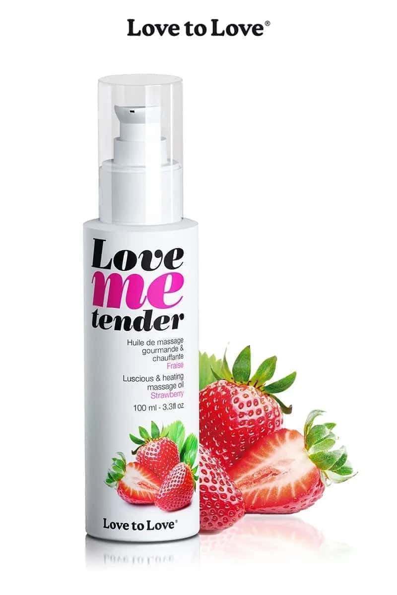 Huile de massage 100ml - Love to Love - Oh My God'Z - sextoys - fraise - mojito - vanille - noix de coco -barbe à papa