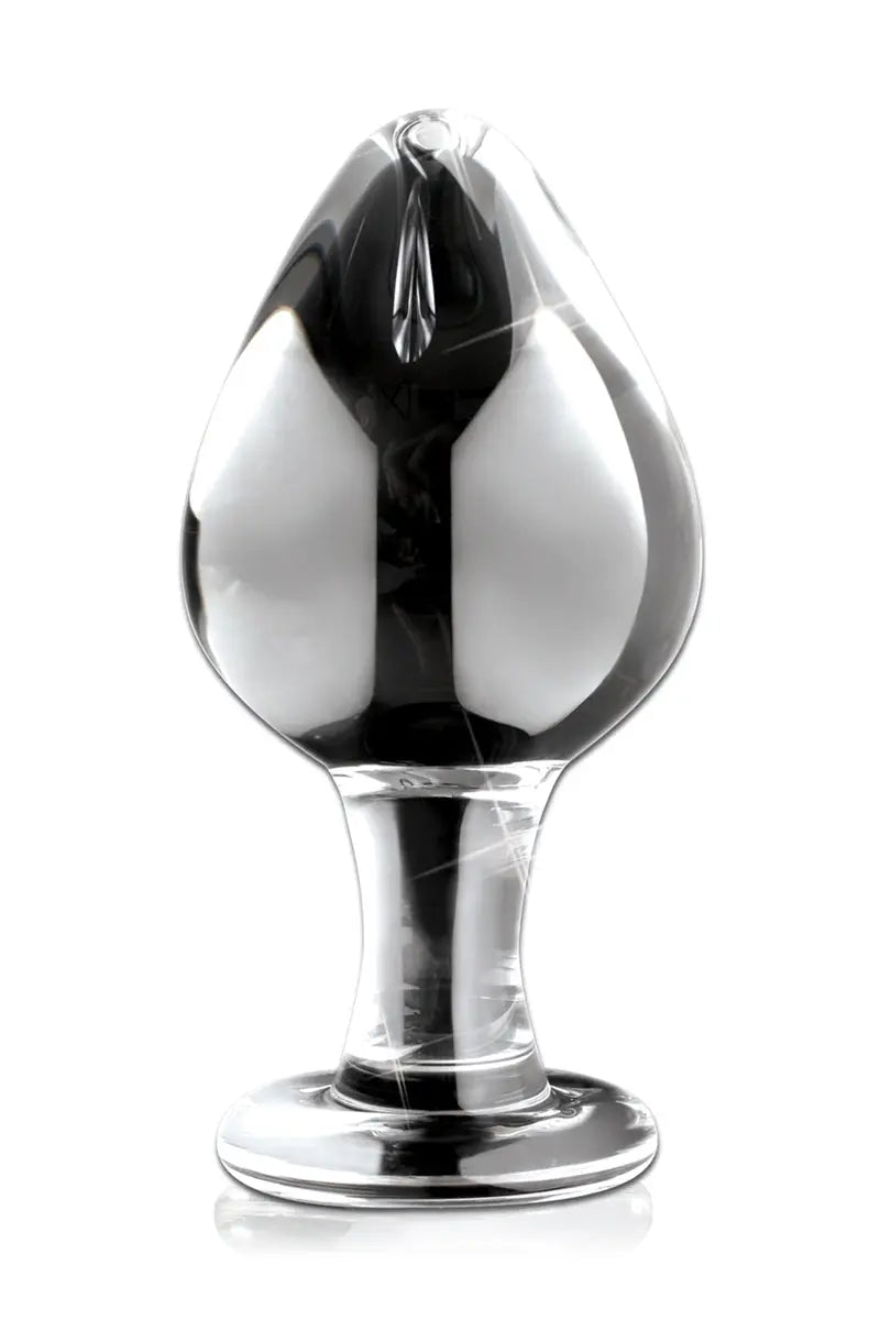 Oh My God'Z - Plug anal verre Icicles n° 25 -  verre incassable - Sans phtalate