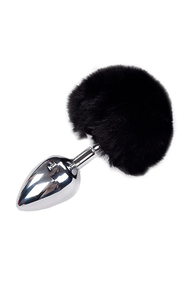 Oh My God'Z - sextoys - Plug métal Fluffy avec ponpon - Alive - plug - anal