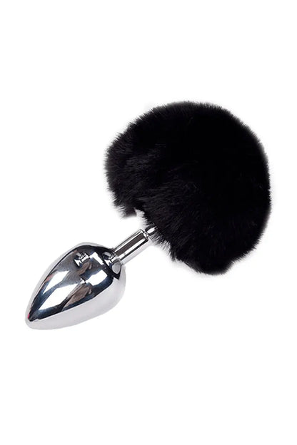 Oh My God'Z - sextoys - Plug métal Fluffy avec ponpon - Alive - plug - anal