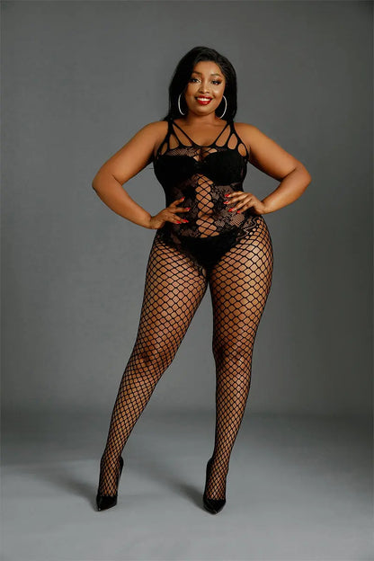 Oh My God'Z - Combinaison résille Queen Size - Moonlight N°4