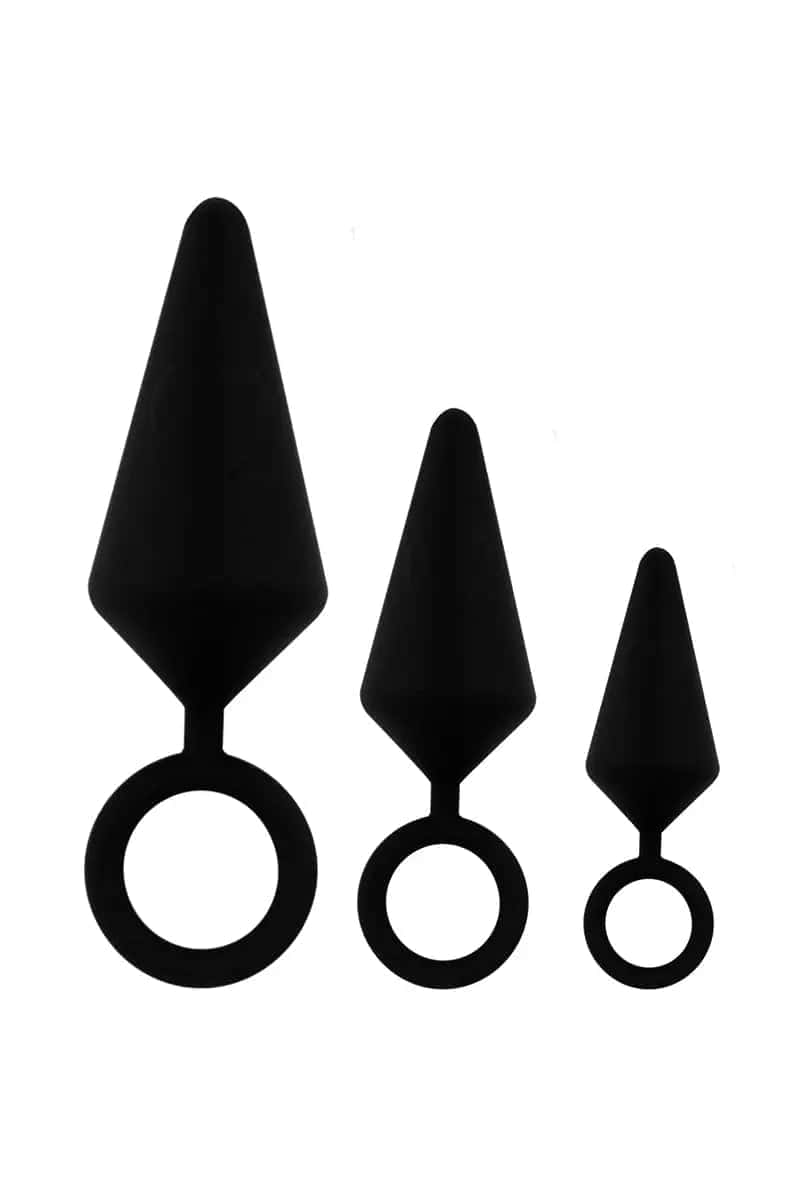 kit d'entrainement anal 3 plugs - Litolu - Oh My God'Z -  sextoys