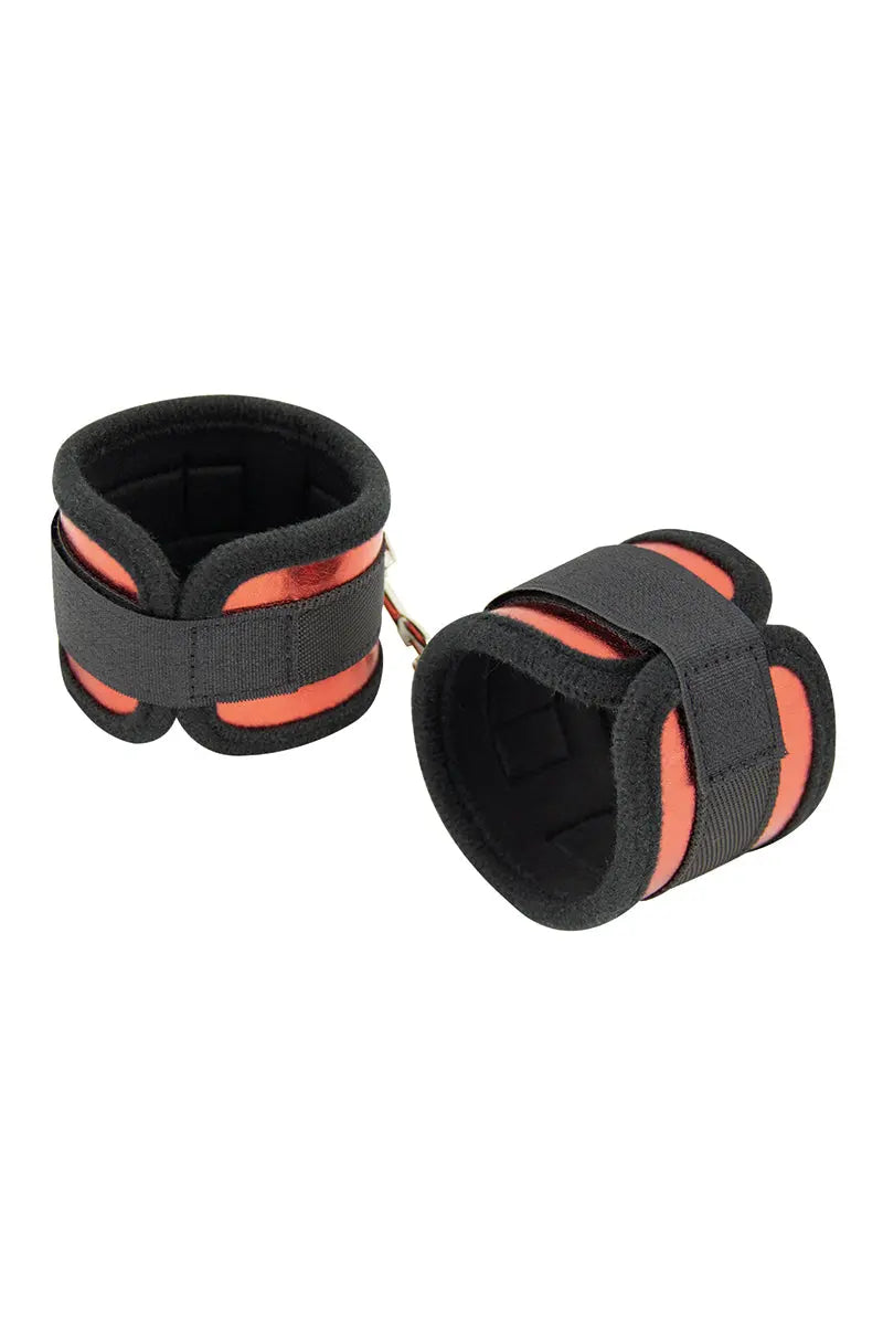 Menottes bicolores pour poignets ou chevilles - Litolu - Oh My God'Z - sextoys - bdsm - jeux érotiques 