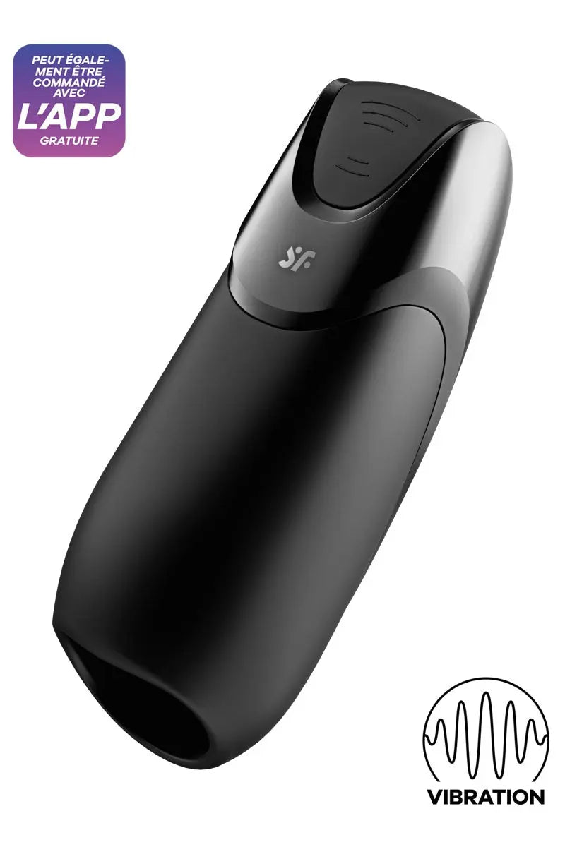 Oh My God'Z - Masturbateur Men vibration+ Connecté - Satisfyer