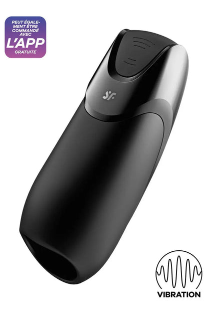 Oh My God'Z - Masturbateur Men vibration+ Connecté - Satisfyer