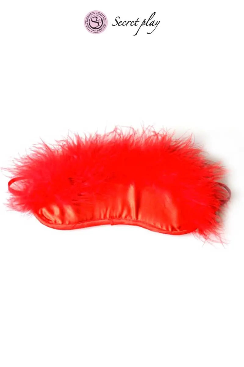 Bandeau Marabou rouge Secret Play - Oh My God'Z