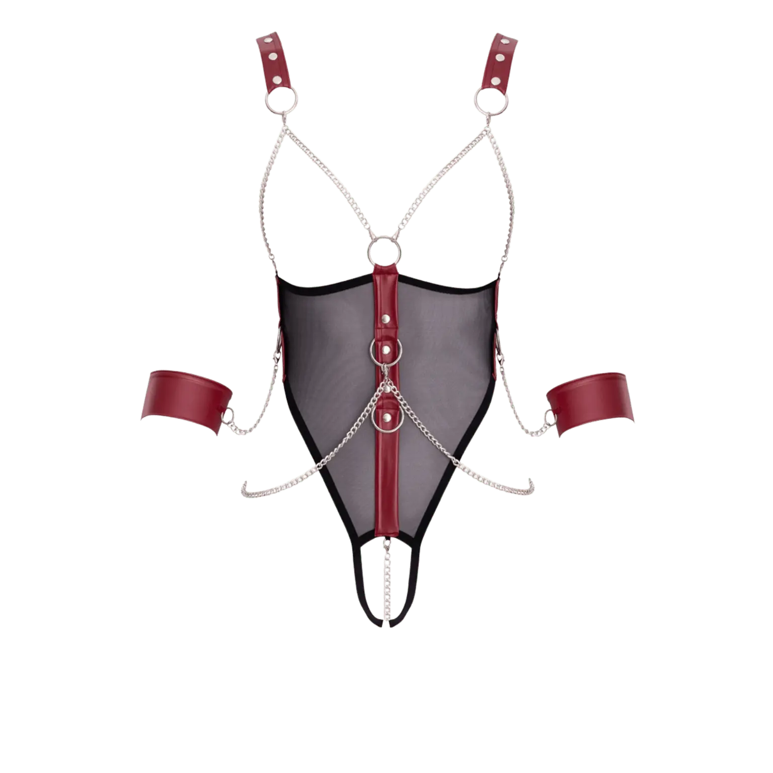 Lingerie bondage seins nus avec menottes Cottelli Bondage – Oh My God'Z