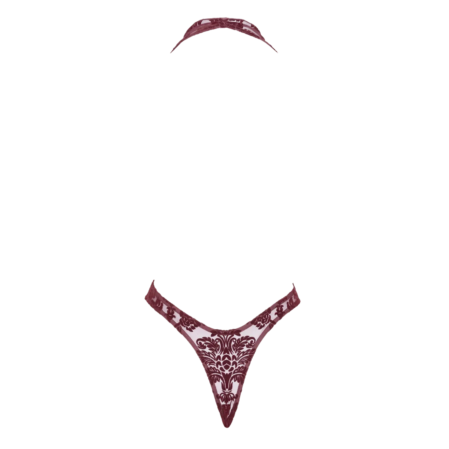 Body profond décolleté Kink Royal F386 Noir Handmade – Oh My God’Z