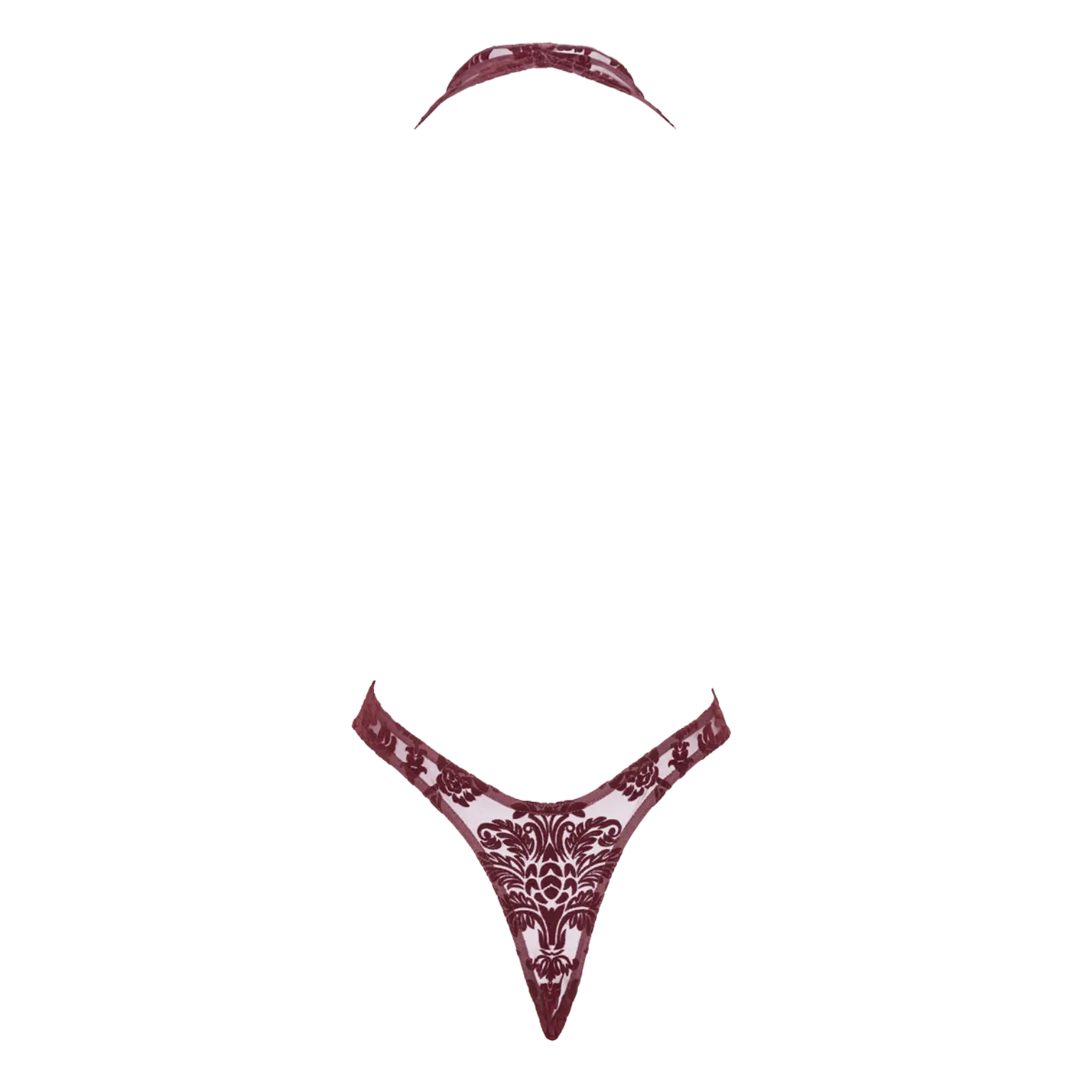 Body profond décolleté Kink Royal F386 Noir Handmade – Oh My God’Z