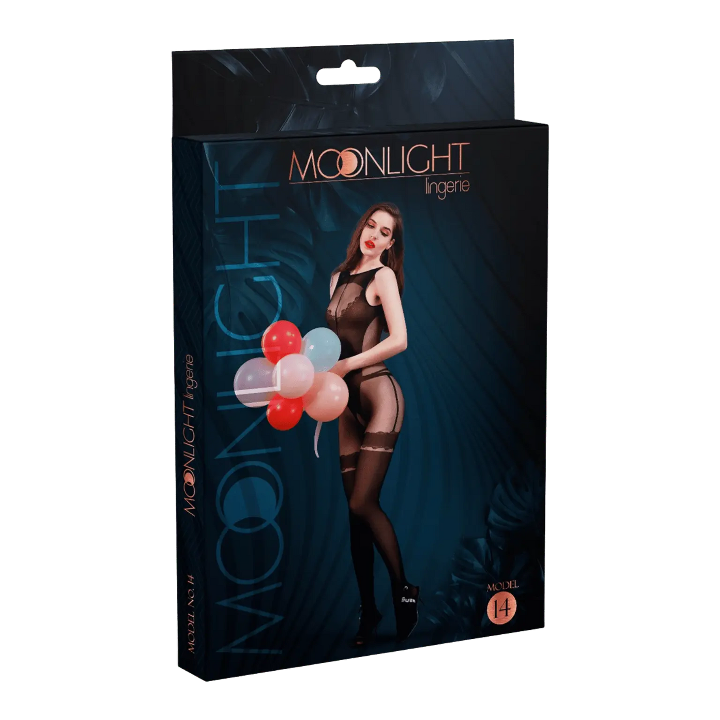 Packaging combinaison résille N°14 Moonlight lingerie sexy haut de gamme - Oh My God'Z