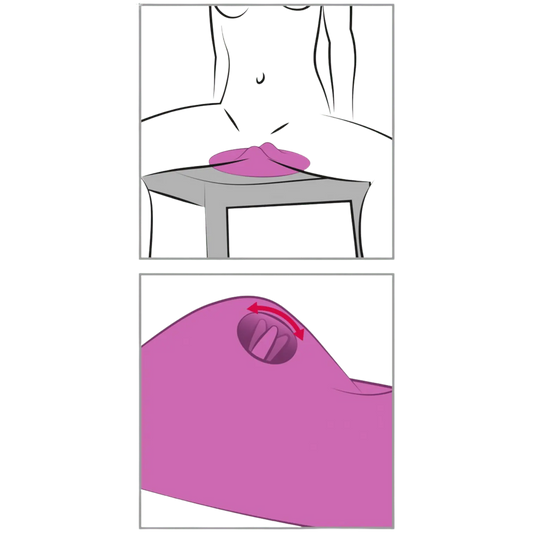 Coussin sexuel Vibepad 2 stimulation clitoridienne Oh My God'Z