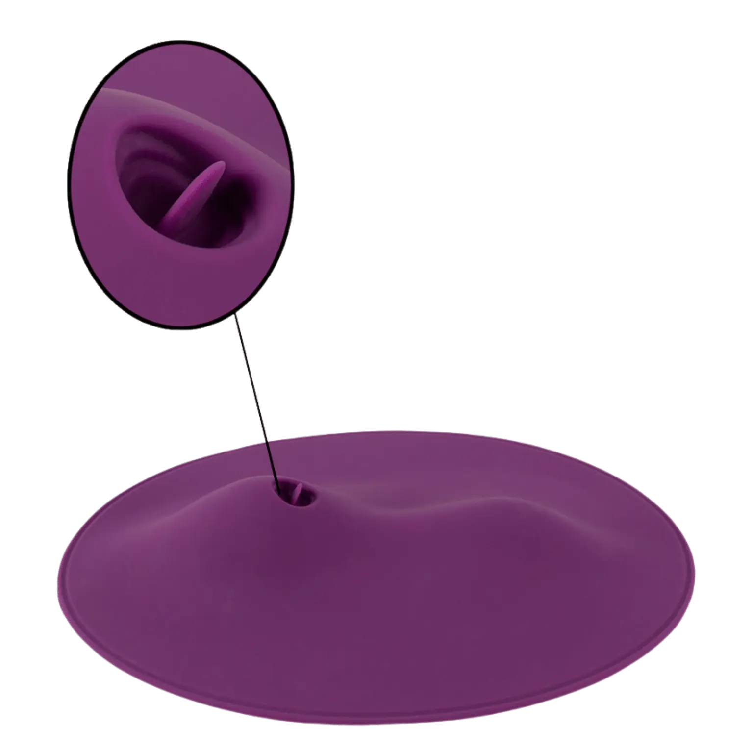 Coussin sexuel Vibepad 2 violet haut de gamme Oh My God'Z