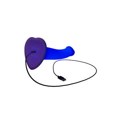 Dildo lumineux violet STRAP ON ME Oh My God'Z