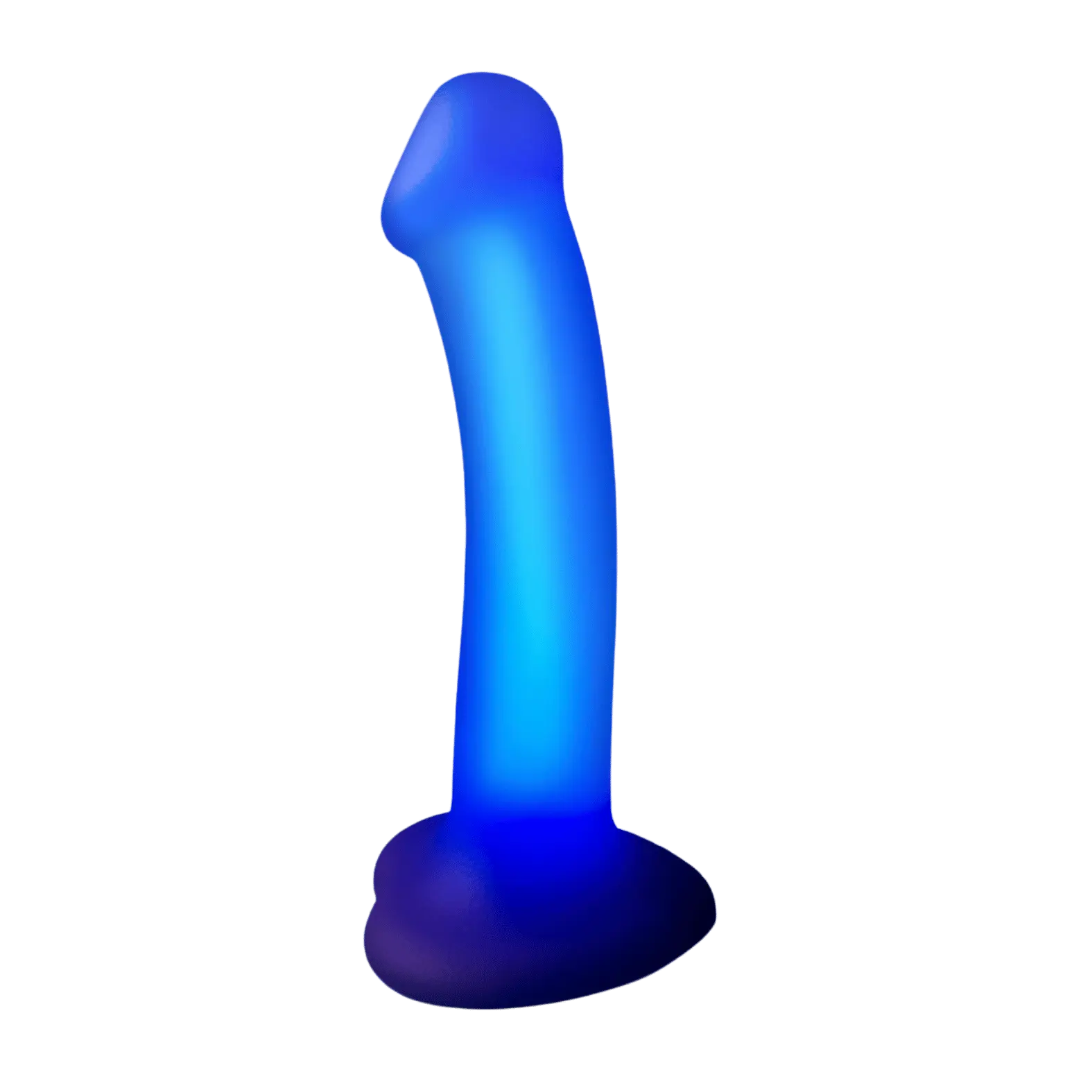 Dildo lumineux violet STRAP ON ME Oh My God'Z