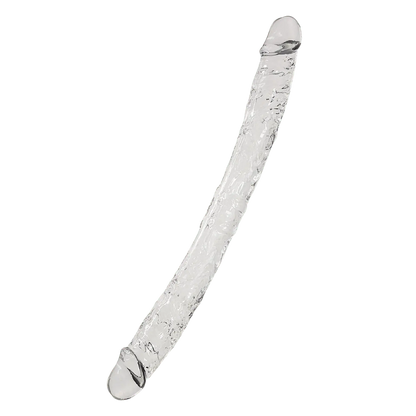 Double dong Supreme Alive translucide pour expérience sensorielle intense – Oh My God’Z