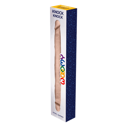 Double dong Knock-Knock Wooomy présenté avec son packaging – Oh My God’Z