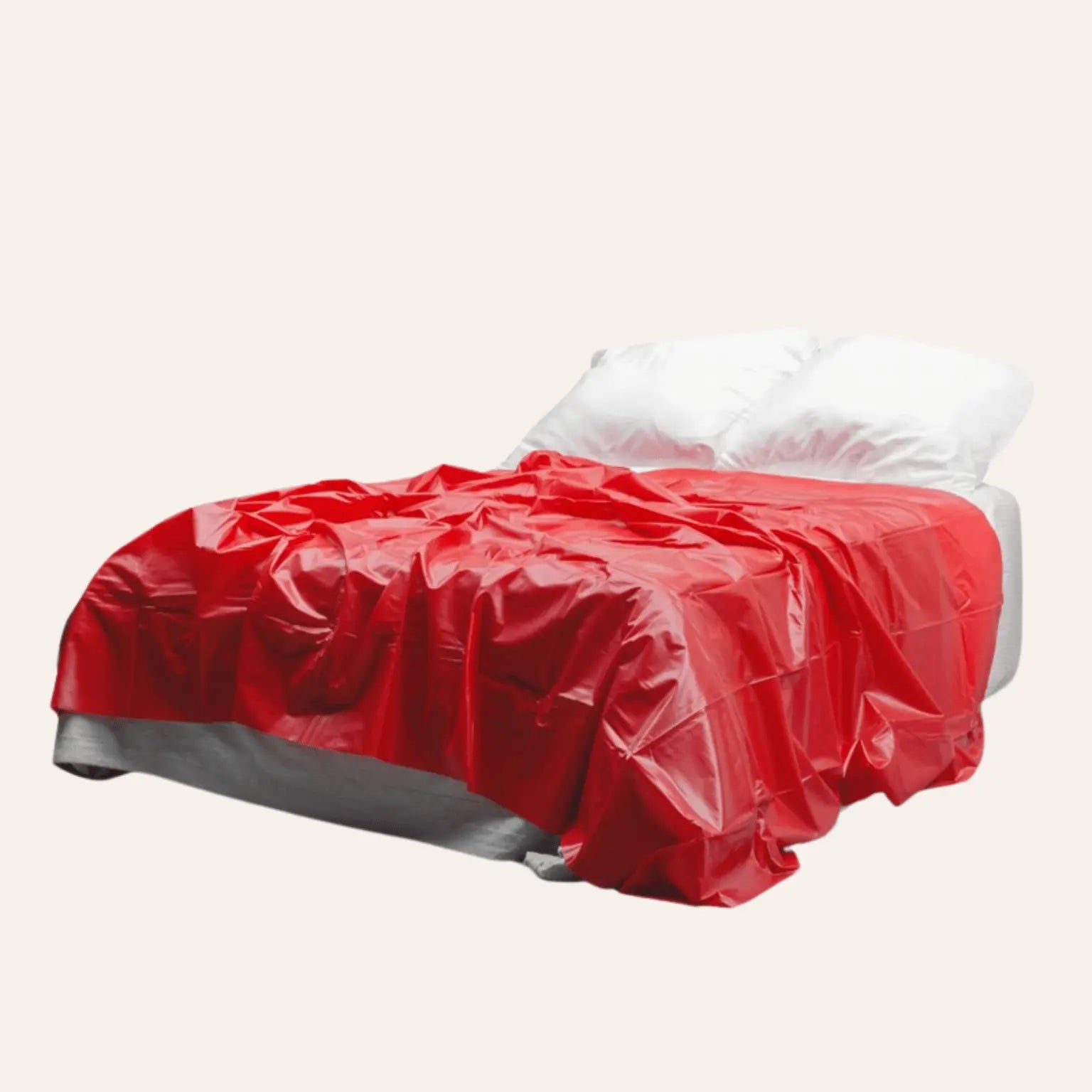 Transformez votre lit en scène de plaisir avec le drap vinyle rouge EasyToys, imperméable et sensuel. Vendu sur Oh My God'Z, cet accessoire BDSM protège vos draps tout en sublimant vos jeux érotiques avec des sextoys haut de gamme.