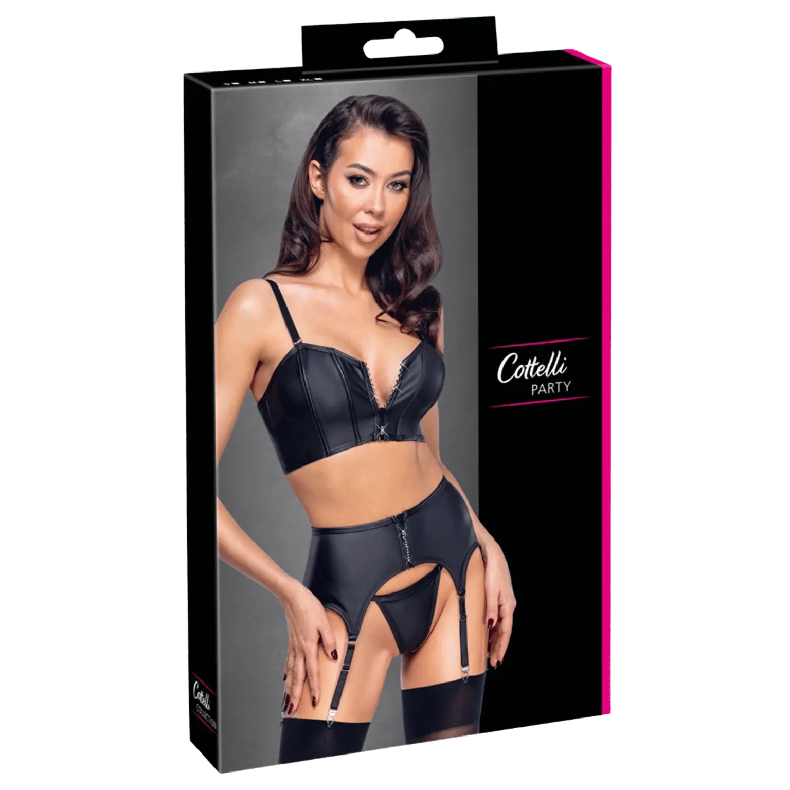 Coffret ensemble lingerie 3 pièces Cottelli PARTY élégant – Oh My God’Z