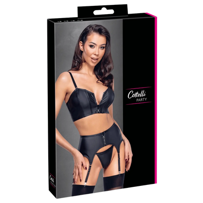 Coffret ensemble lingerie 3 pièces Cottelli PARTY élégant – Oh My God’Z