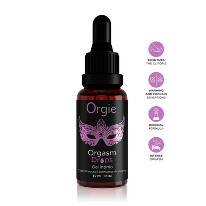 Gel d'excitation du Clitoris Orgasm Drops