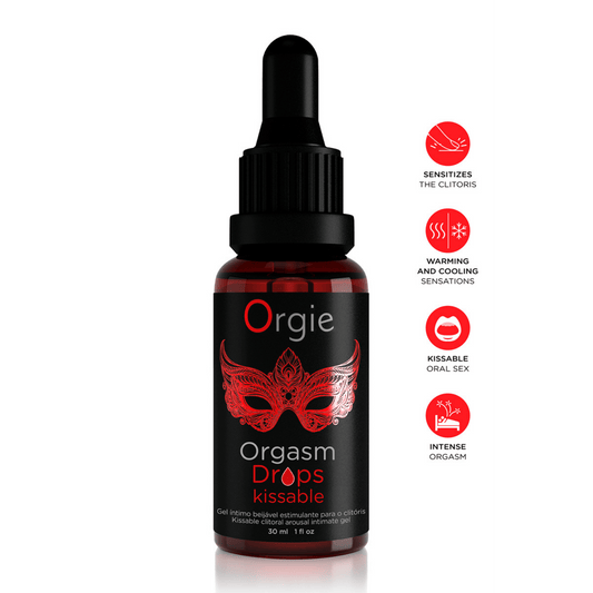 Gel d'excitation du Clitoris Orgasm Drops Kissable