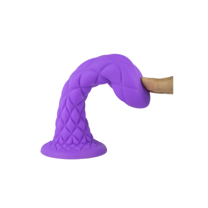 Gode violet Dreamy SilexD souple et flexible - Oh My God'Z