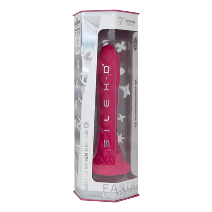 Emballage sextoy Dreamy SilexD rose 18,5 cm - Oh My God'Z