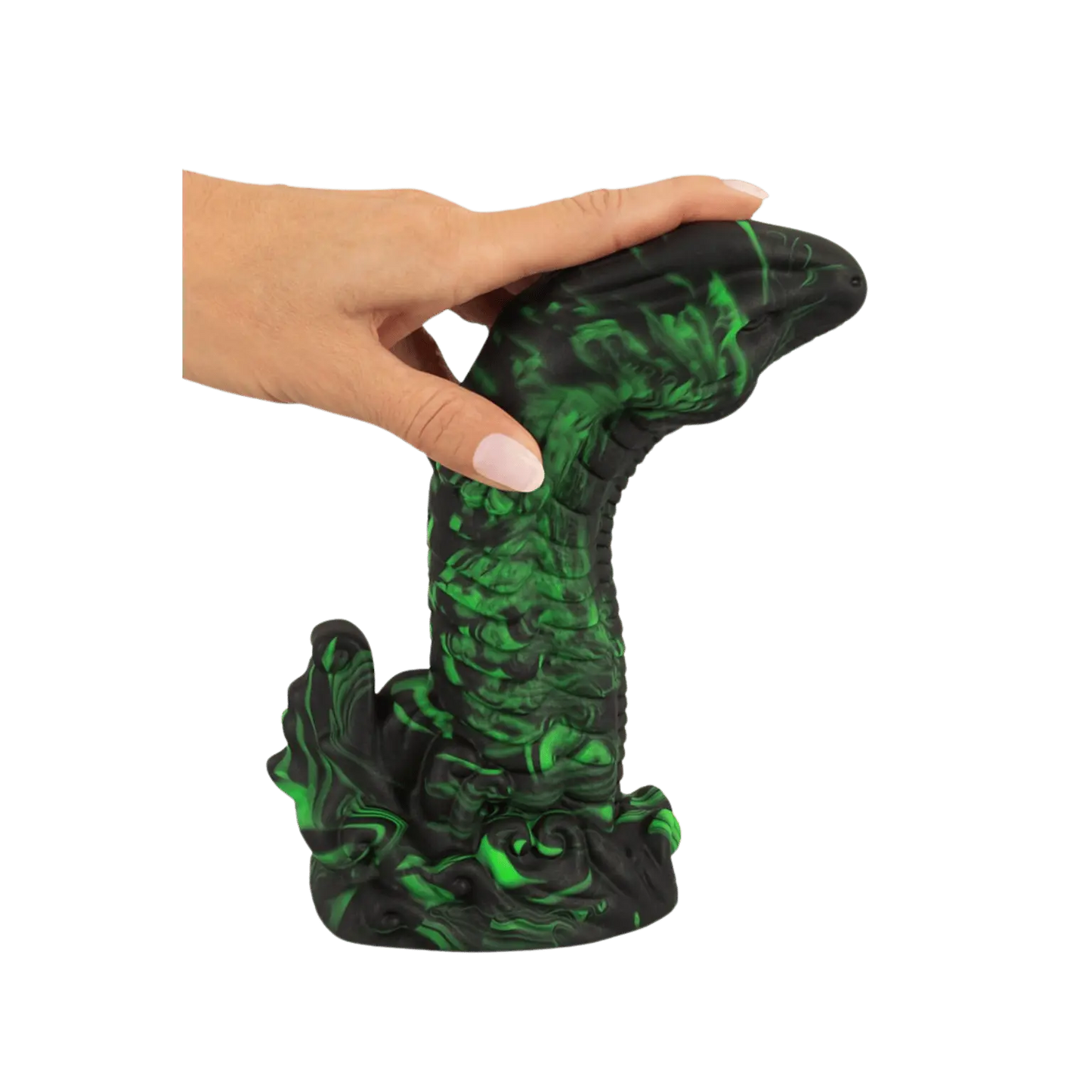 Découvrez le gode Lizard Peak de Beasty Cocks, une création unique disponible chez Oh My God'Z. Fabriqué en silicone premium, ce sextoy haut de gamme présente un design reptilien noir et vert hypnotisant, inspiré des créatures fantastiques. Idéal pour les amateurs de sensations intenses et d’expériences hors du commun.