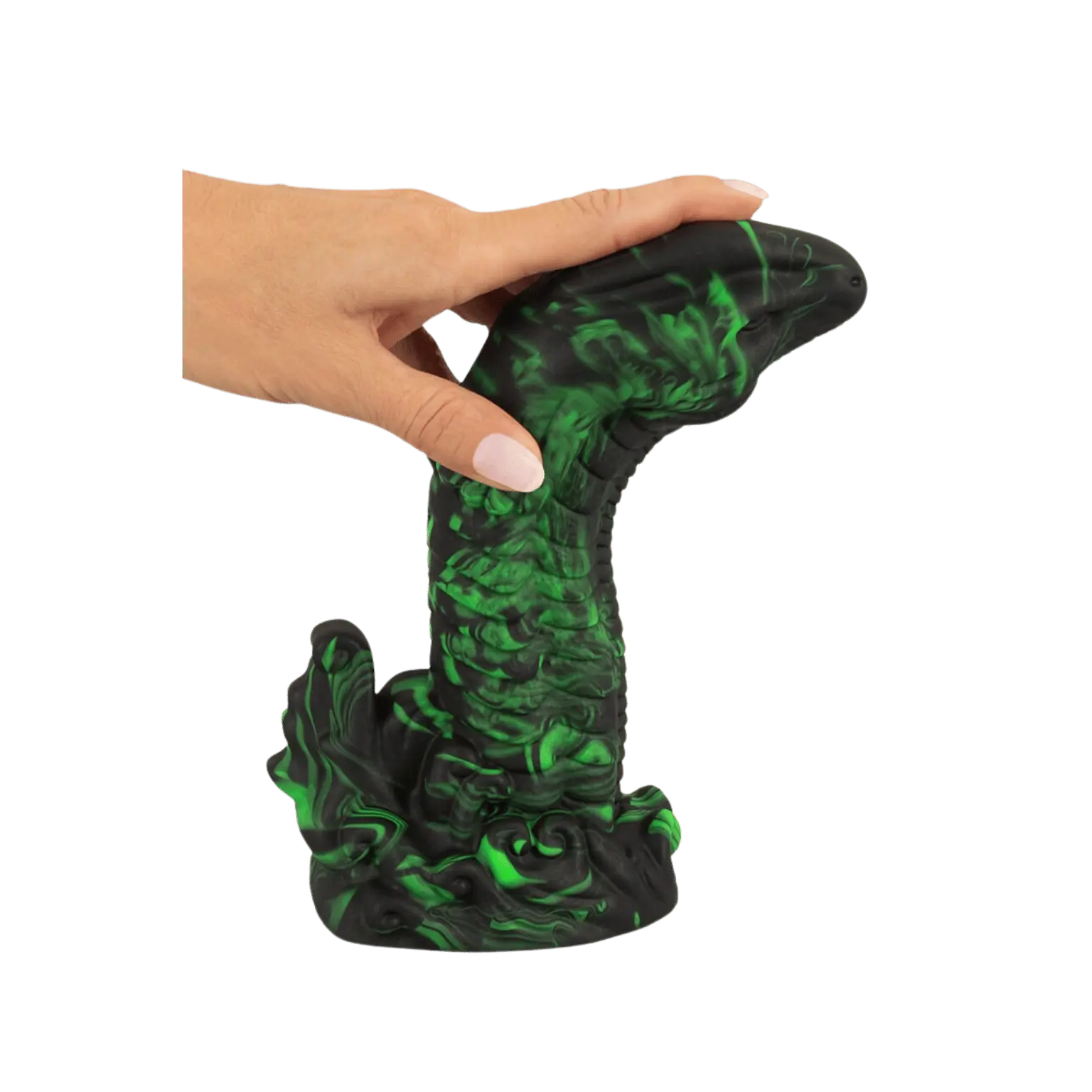 Découvrez le gode Lizard Peak de Beasty Cocks, une création unique disponible chez Oh My God'Z. Fabriqué en silicone premium, ce sextoy haut de gamme présente un design reptilien noir et vert hypnotisant, inspiré des créatures fantastiques. Idéal pour les amateurs de sensations intenses et d’expériences hors du commun.
