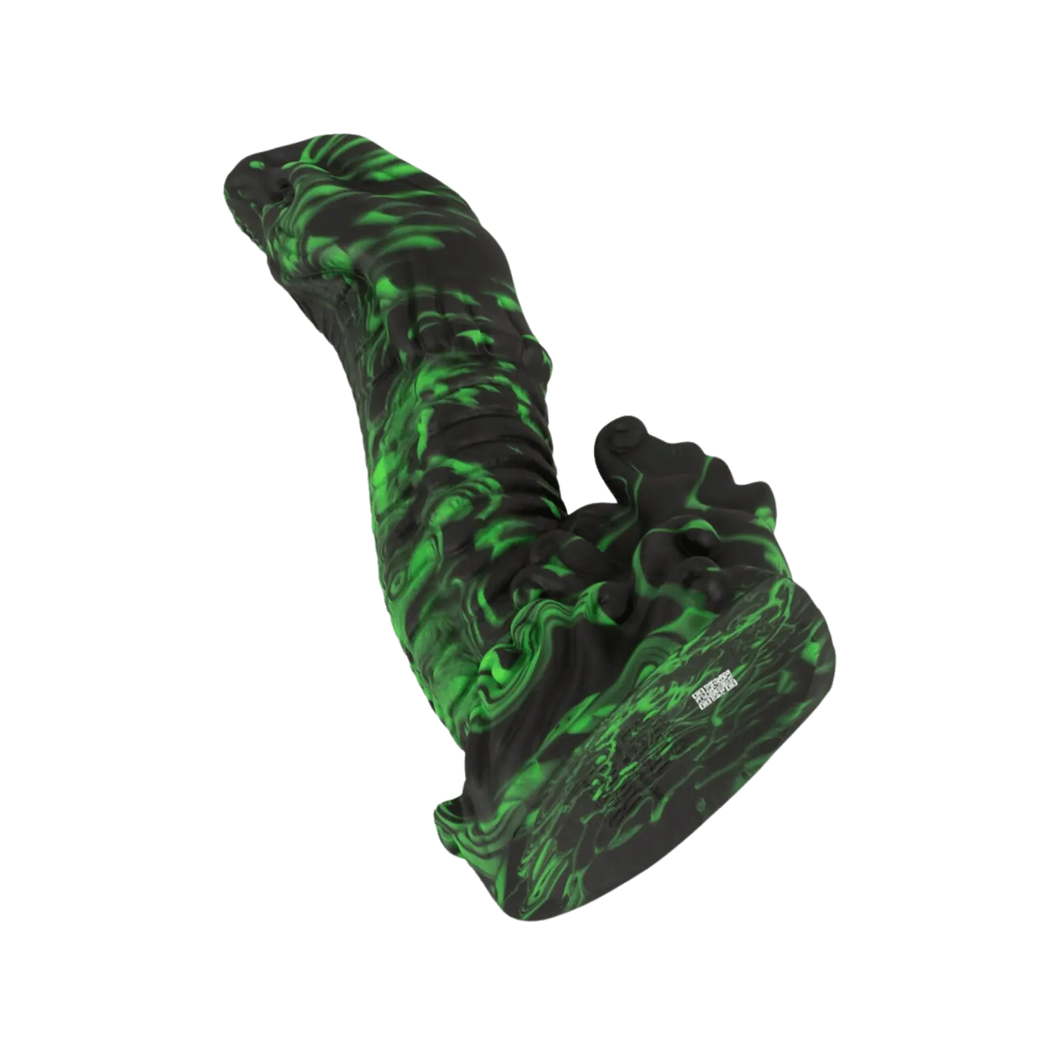 Base du gode Lizard Peak – Beasty Cocks avec ventouse intégrée. Disponible sur Oh My God'Z, ce sextoy premium en silicone doux offre une expérience sensorielle inégalée. Son design noir et vert, sculpté avec des détails reptiliens, garantit une stimulation intense et originale.