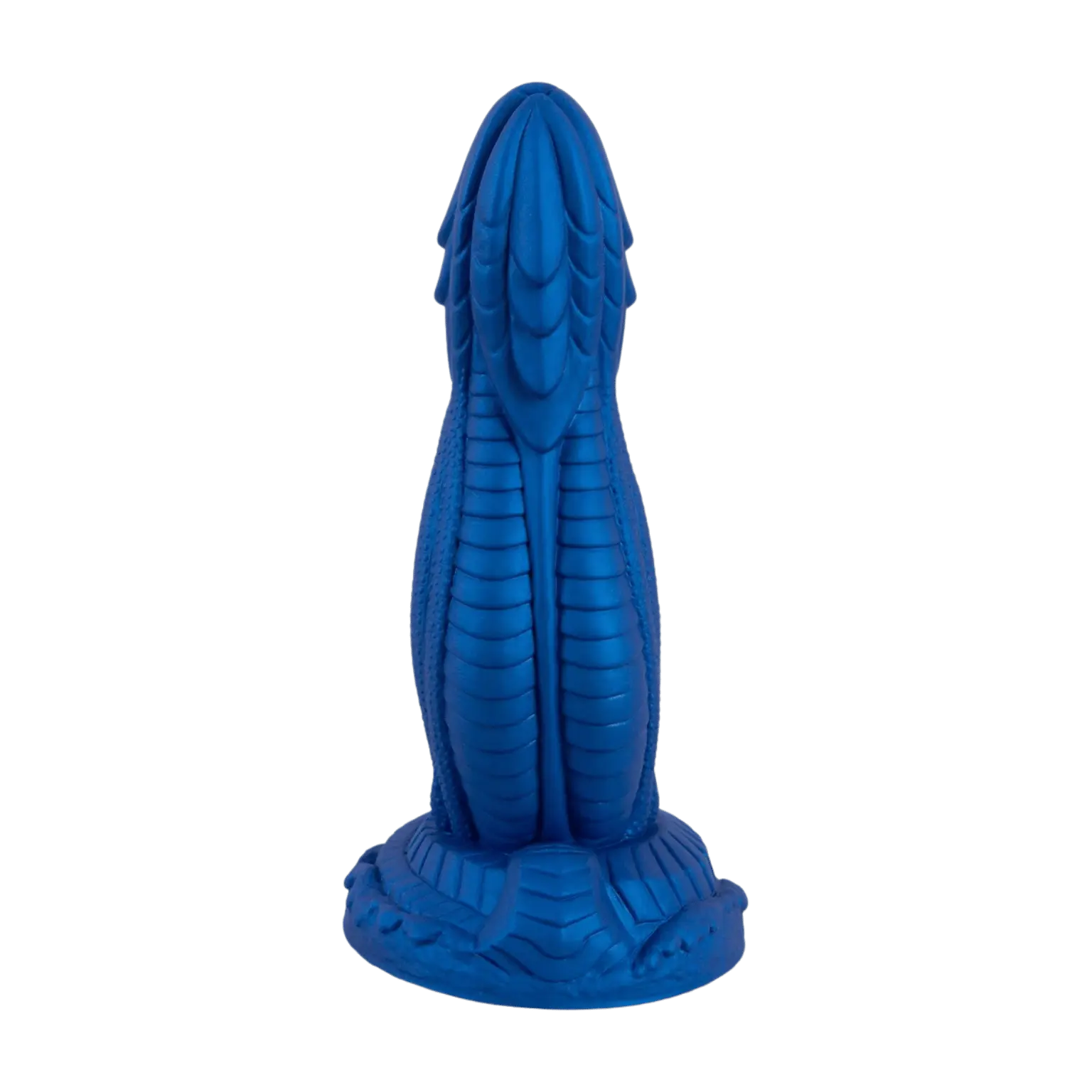 Vue arrière du gode Symbiont Tease – Beasty Cocks, une exclusivité Oh My God'Z. Ce sextoy fantasy en silicone haut de gamme présente une texture reptilienne détaillée et une base sculptée pour un plaisir intense et immersif.