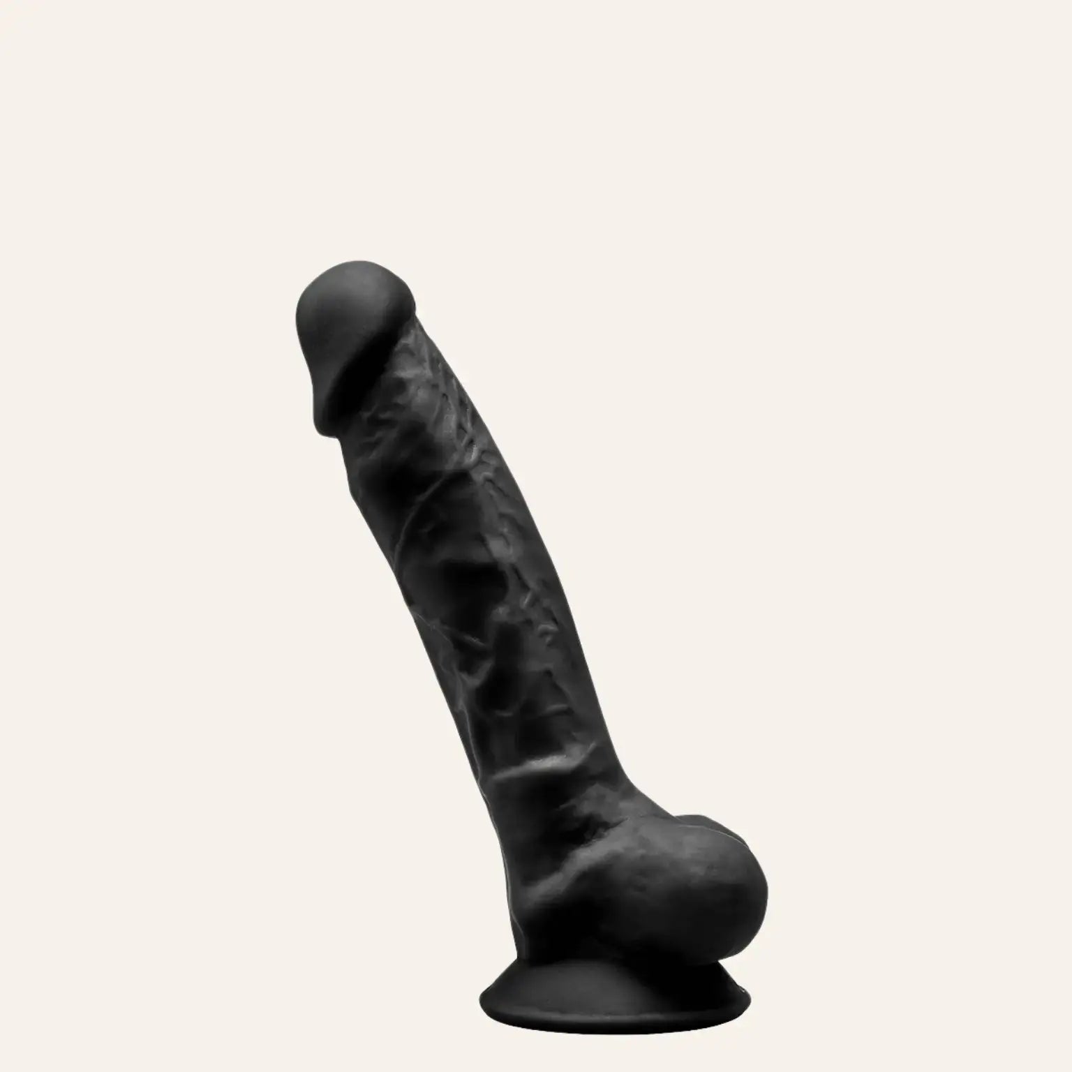 Sextoy haut de gamme SilexD The Original Model 1 noir, gode réaliste à base ventouse, conçu pour un plaisir intense, disponible chez Oh My God'Z.