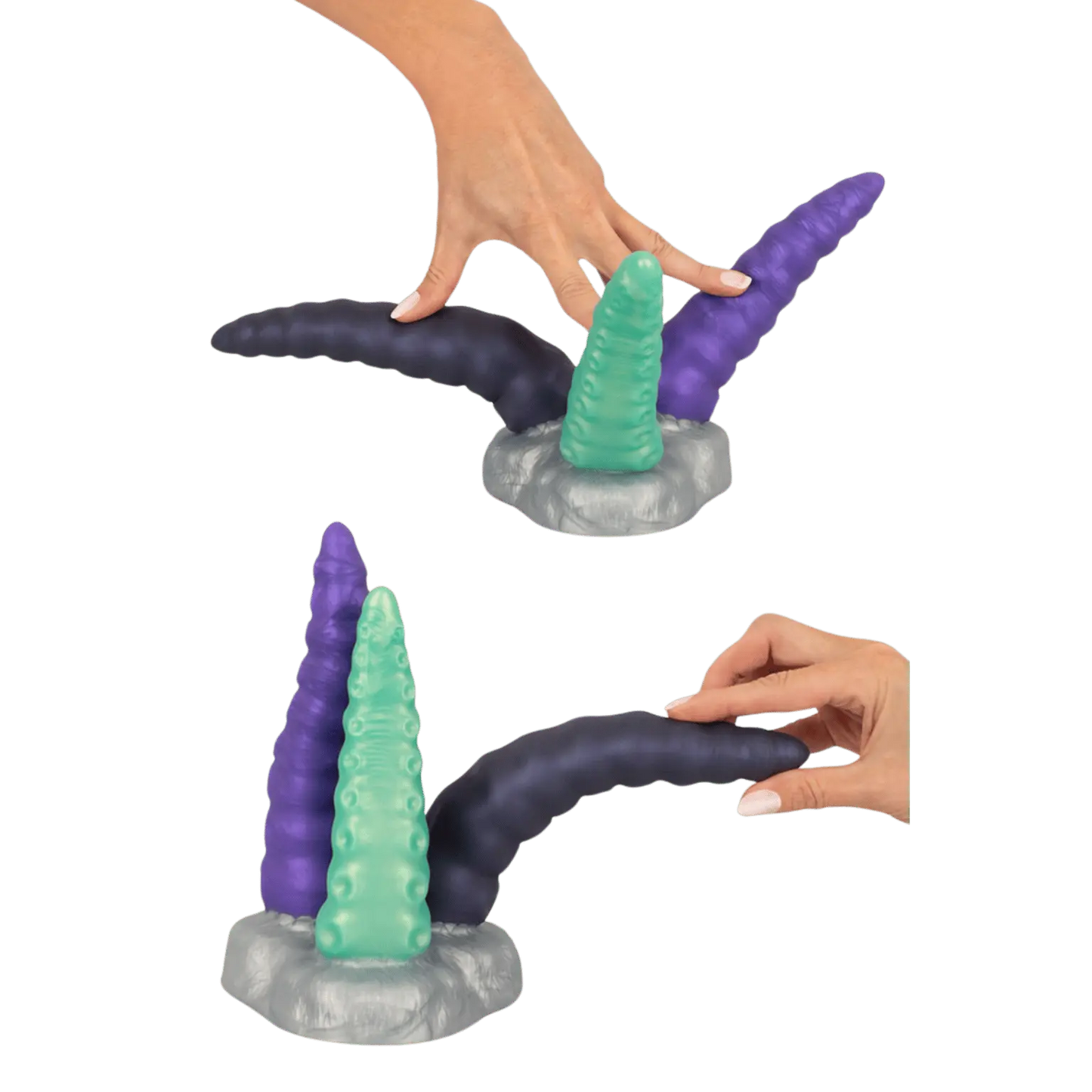 Gode fantasy Dragonfly de la marque Mythical Mates : une œuvre d’art en silicone souple pour des plaisirs intenses et immersifs. Disponible chez Oh My God'Z, ce jouet érotique unique séduit par son design fascinant et sa texture ultra-stimulante.