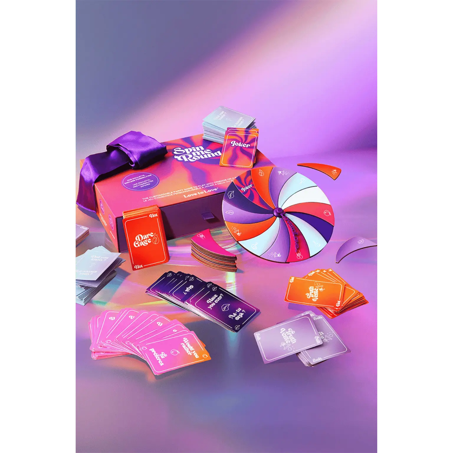 Jeu érotique Spin Me Round Love To Love pour couples - Oh My God’Z