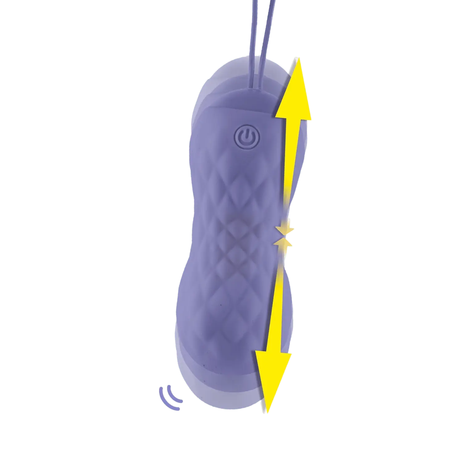 Love Ball télécommandée Jivy de Feelztoys avec fonction d'étirement et vibration, disponible chez Oh My God'Z. Un sextoy innovant conçu pour une stimulation interne intense et personnalisée
