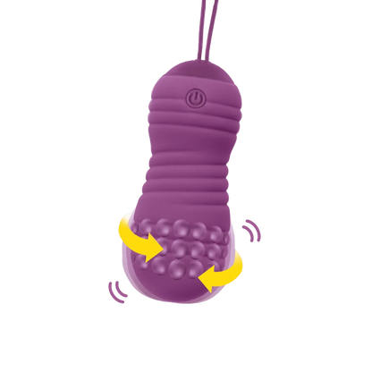 Love Ball télécommandée Foxy de Feelztoys, dotée de boules rotatives internes pour une expérience sensorielle unique. Ce sextoy est disponible chez Oh My God'Z.