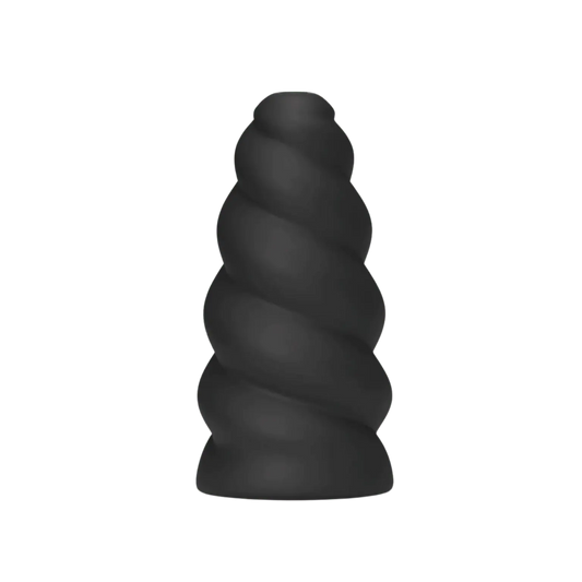 Sextoy masculin Flick All Black design spiralé – Oh My God'Z