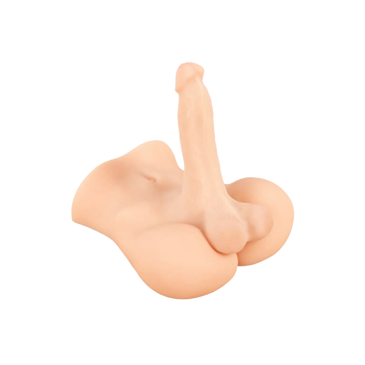 Maquette anatomique hyperréaliste Deluxe Man 02 de la marque Realistixxx, reproduisant fidèlement la morphologie masculine – sextoy haut de gamme proposé par Oh My God'Z.