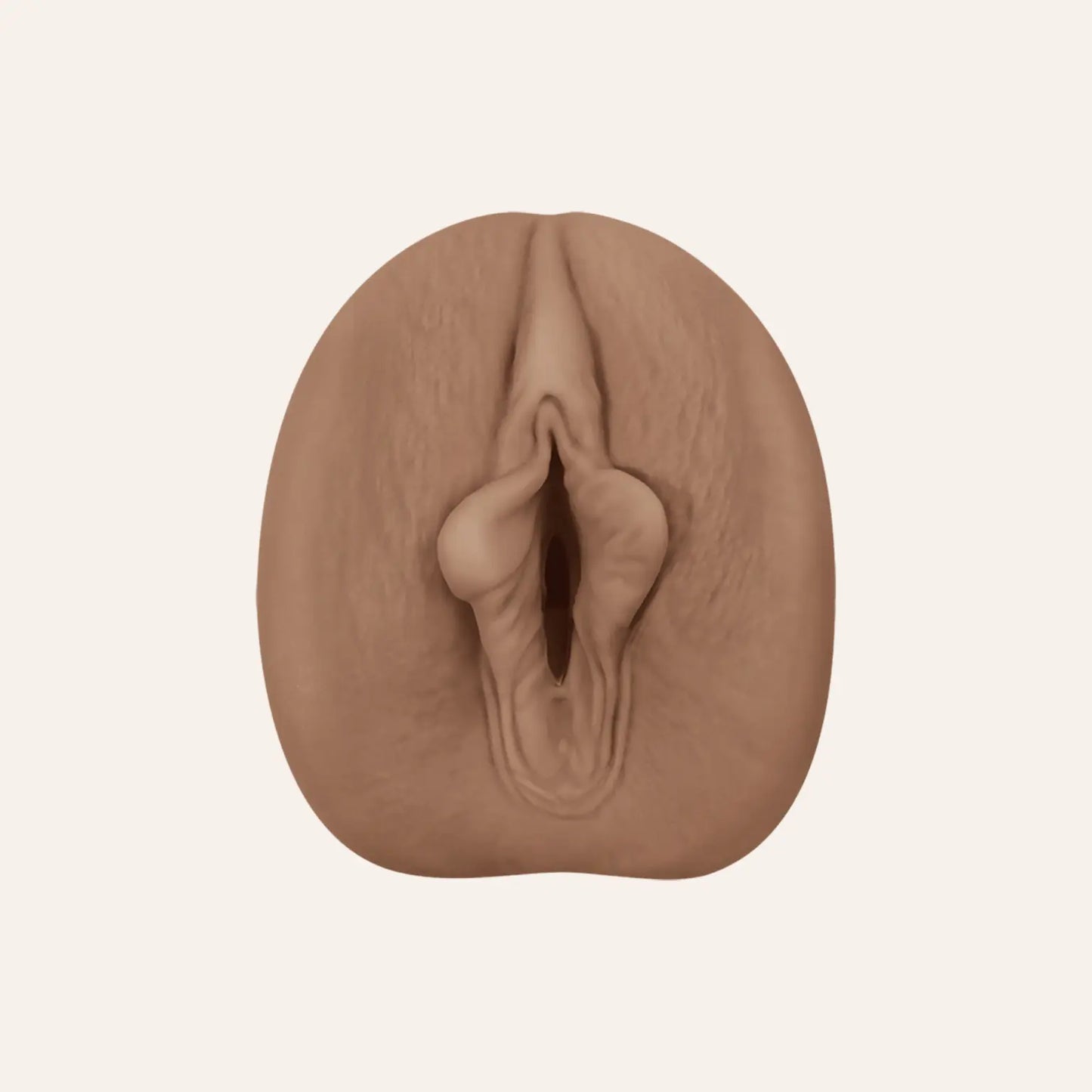 Gros plan sur l’orifice vaginal du masturbateur Emma de la marque Alive, reproduit avec un réalisme saisissant. Ce sextoy de luxe est disponible sur la boutique Oh My God'Z pour les amateurs de sensations naturelles.