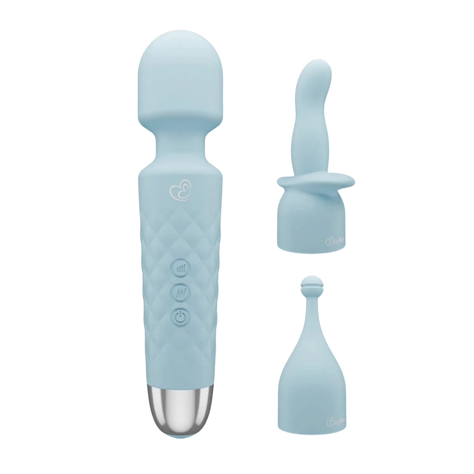Mini Wand rechargeable EasyToys design ergonomique et silicone doux – Oh My God’Z