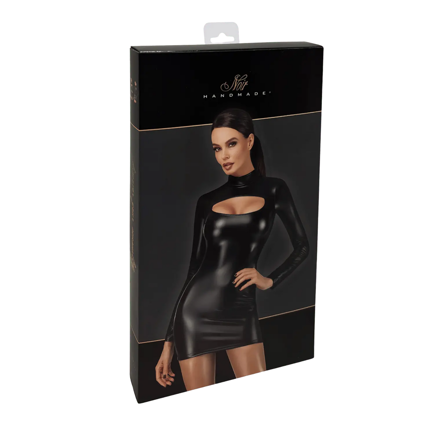 Lingerie clubwear noire élégante et brillante – Noir Handmade – Oh My God’Z