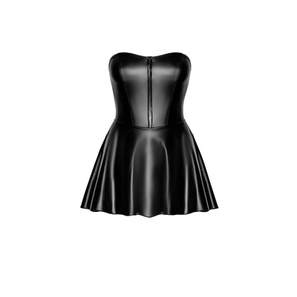 Robe courte moulante Dreamer F308 en tissu brillant – Oh My God’Z